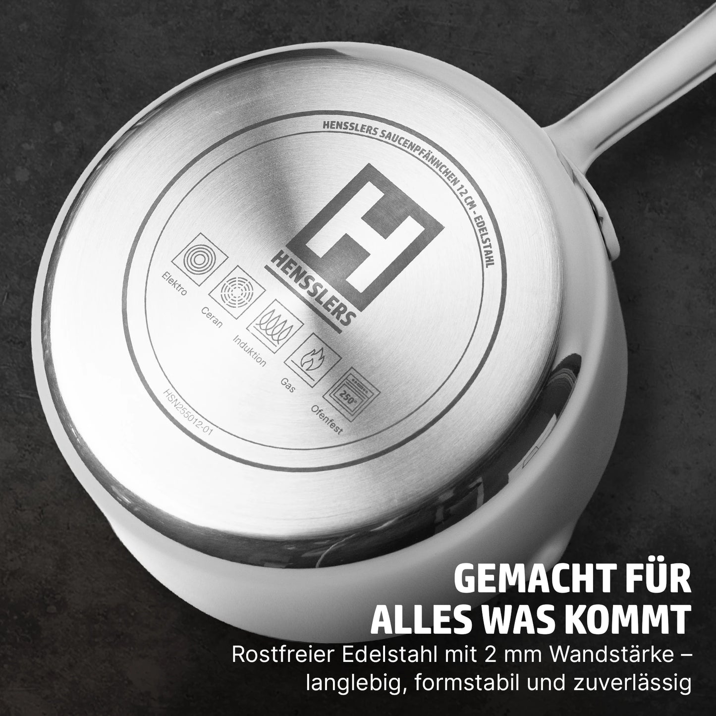 HENSSLERS Saucenpfännchen 12cm Töpfe Hensslers