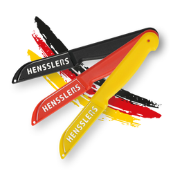 HENSSLERS Schälmesser 3er Set Deutschland Edition