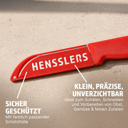 HENSSLERS Schälmesser 3er Set Deutschland Edition