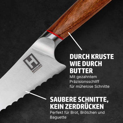 HENSSLERS Brotmesser "Scharfe Klinge"