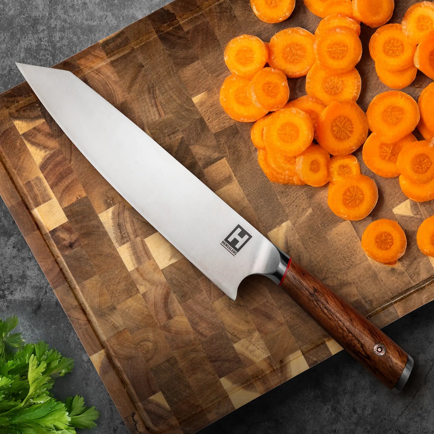 HENSSLERS Bunka Messer "Scharfe Klinge"