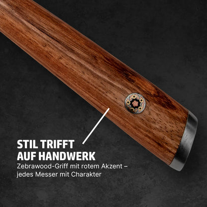 HENSSLERS Santokumesser "Scharfe Klinge"