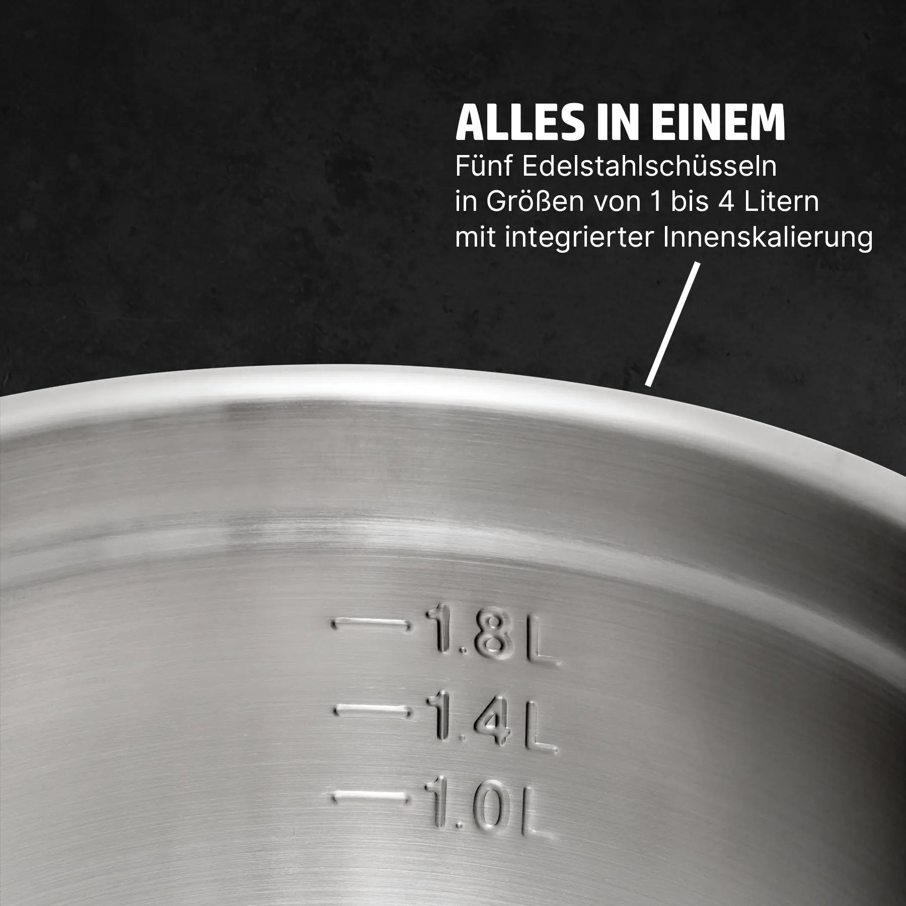 HENSSLERS Schüsselset Küchenzubehör Hensslers