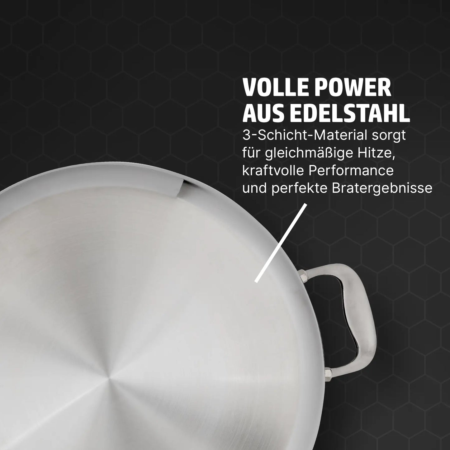 HENSSLERS Servierpfanne 32cm Pfannen Hensslers