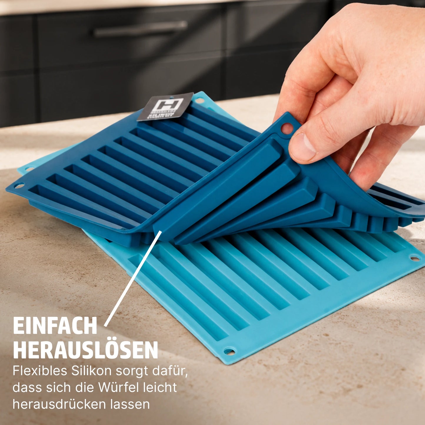 HENSSLERS Silikon Stabeis Set Küchenzubehör HENSSLERS