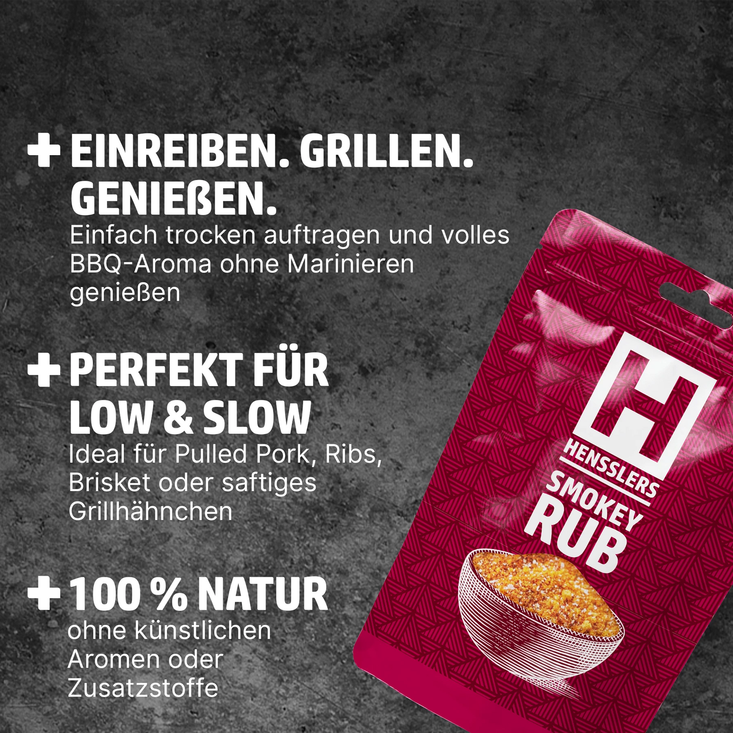 HENSSLERS Smokey Rub Gewürze HENSSLERS