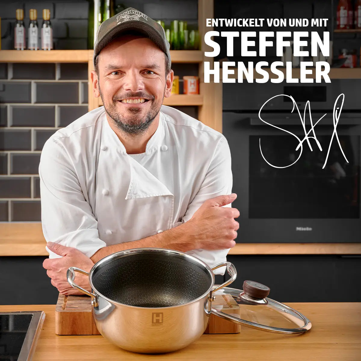 Hensslers Kochtopf Set Töpfe Hensslers