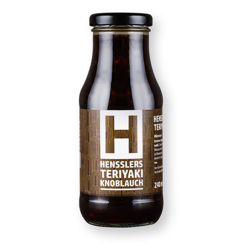 HENSSLERS Teriyaki Sauce Knoblauch Saucen HENSSLERS