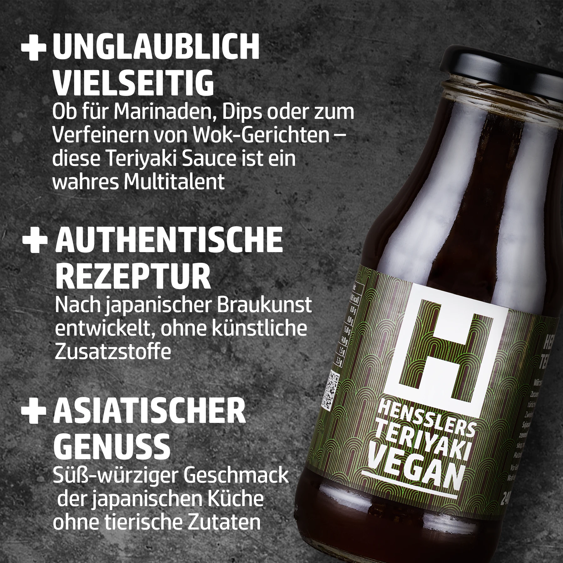 Hensslers Teriyaki Sauce Vegan online kaufen
