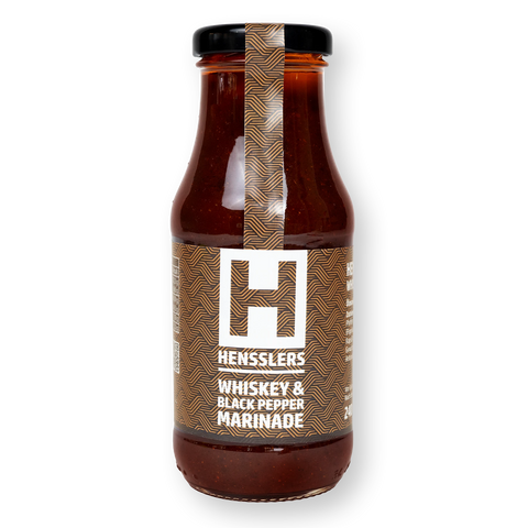 HENSSLERS Whiskey und Black Pepper Marinade Saucen HENSSLERS