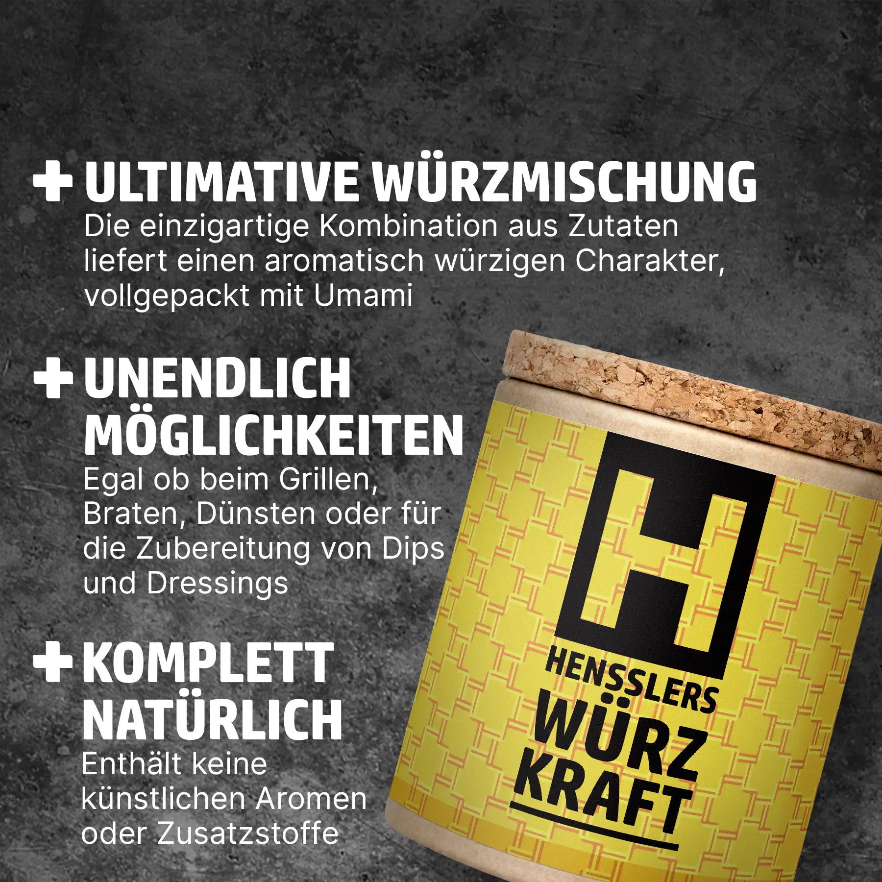 Hensslers Würzkraft Gewürze Hensslers