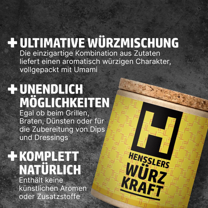 Hensslers Würzkraft Gewürze Hensslers