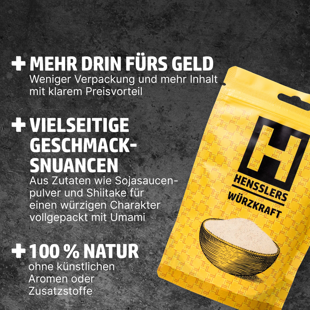 HENSSLERS Würzkraft Refill Pack Gewürze HENSSLERS
