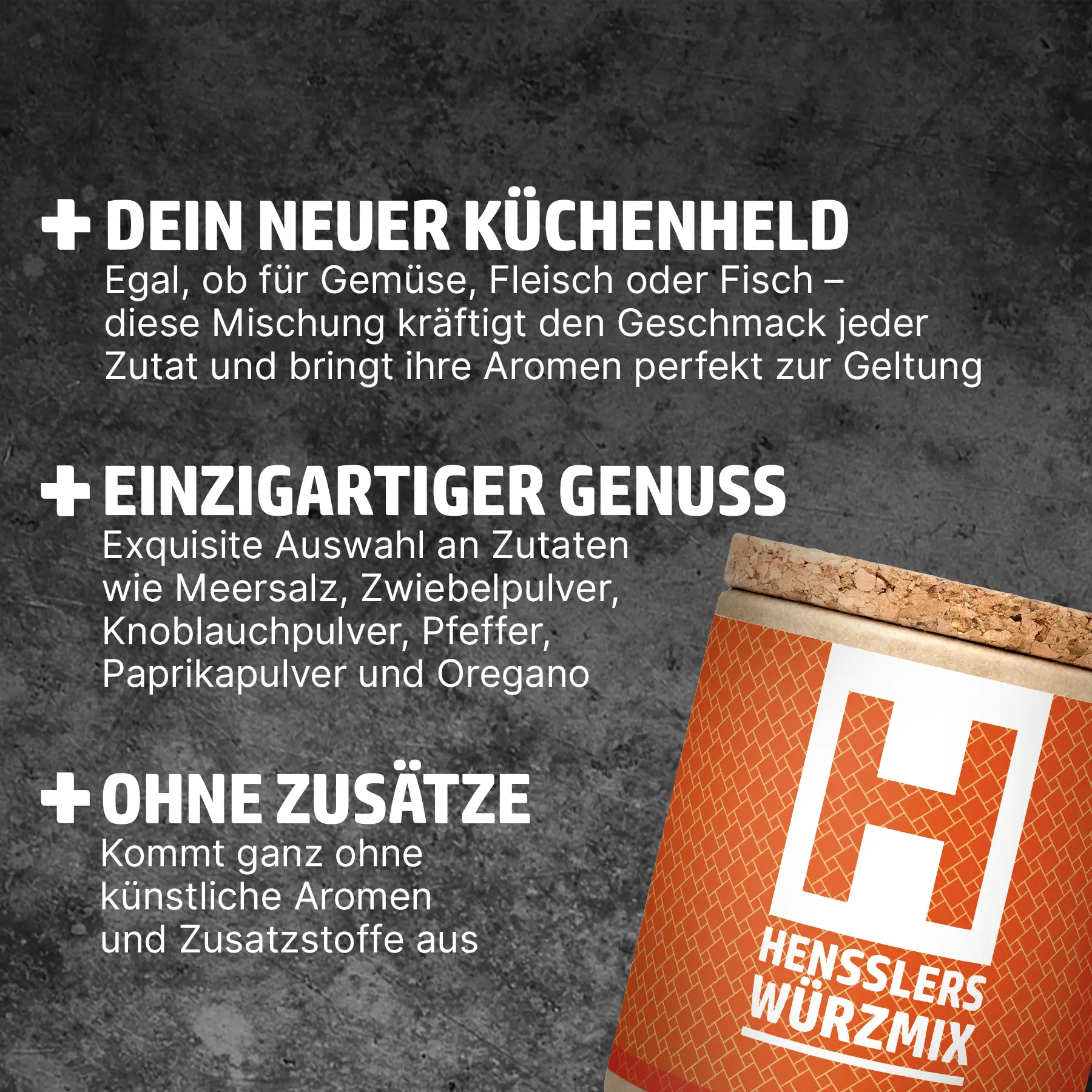Hensslers Würzmix Gewürze Hensslers