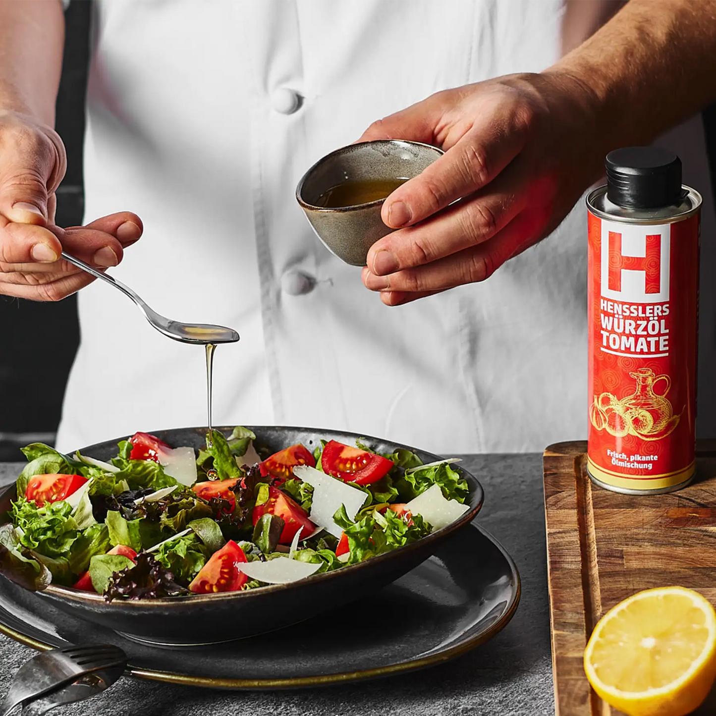 Hensslers Würzöl Tomate Öl Hensslers