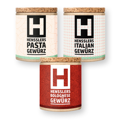 HENSSLERS 3er-Pasta Set Gewürze Hensslers