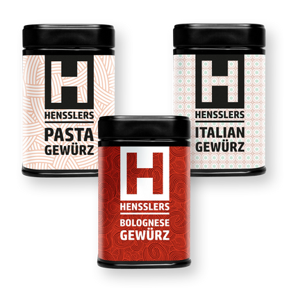 HENSSLERS 3er-Pasta Set Gewürze HENSSLERS