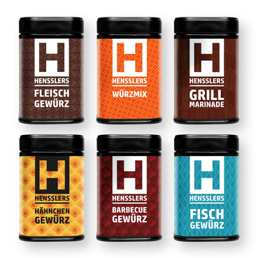 HENSSLERS 6er-BBQ Set