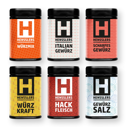 Hensslers 6er-Favoriten Set Gewürze HENSSLERS