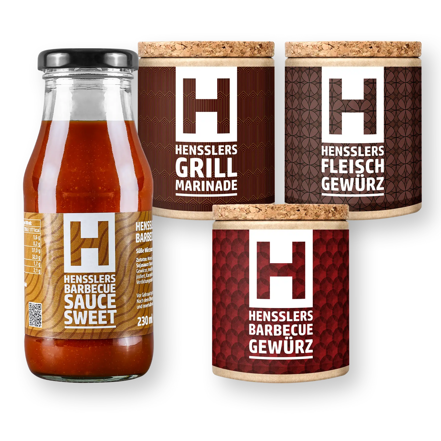 HENSSLERS BBQ Allrounder Set Bundles HENSSLERS