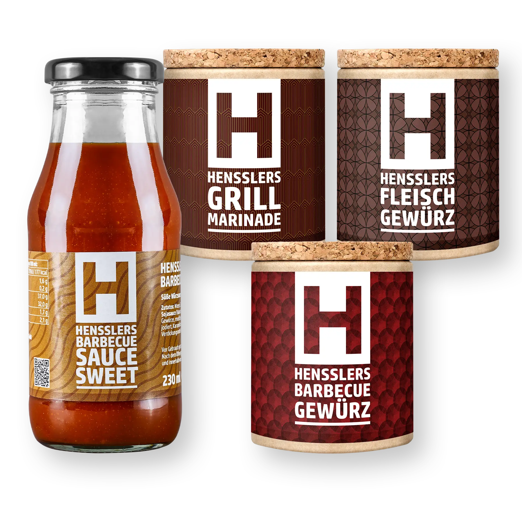 HENSSLERS BBQ Allrounder Set Bundles HENSSLERS