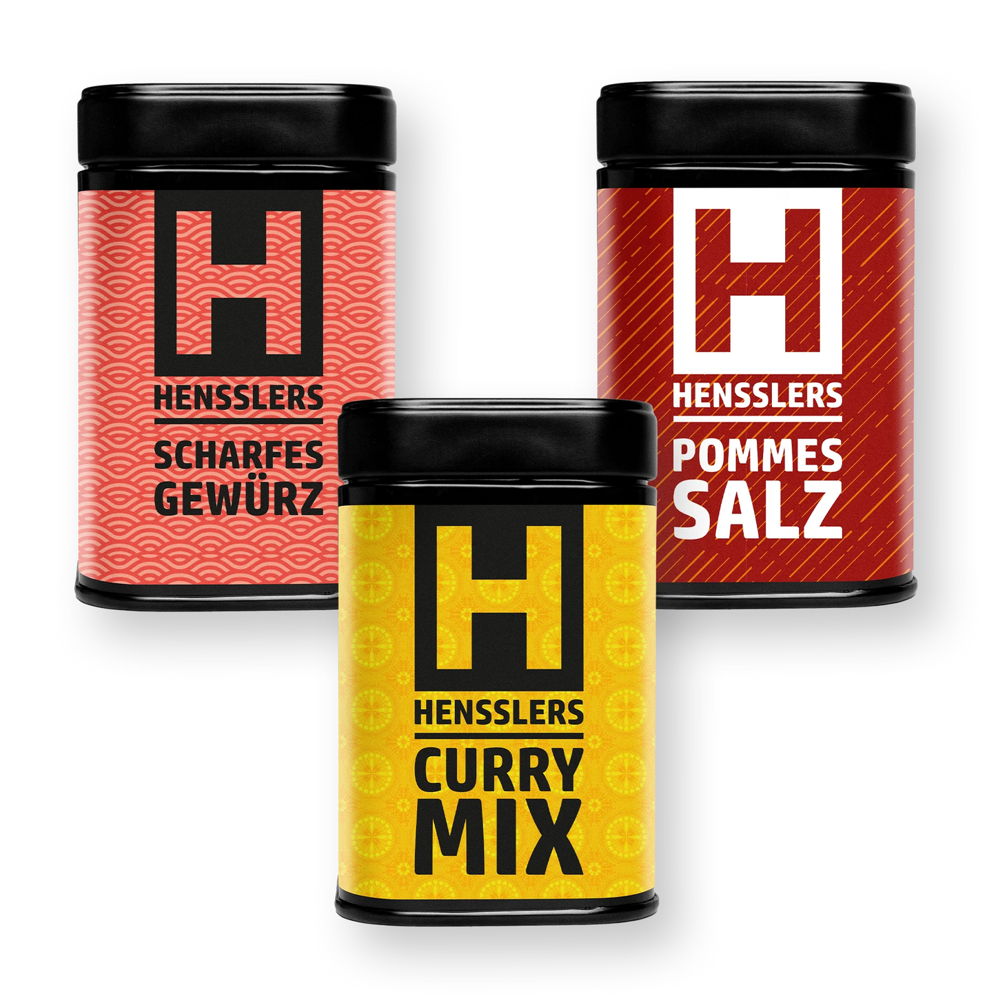 HENSSLERS 3er Currywurst-Starter-Set Gewürze HENSSLERS