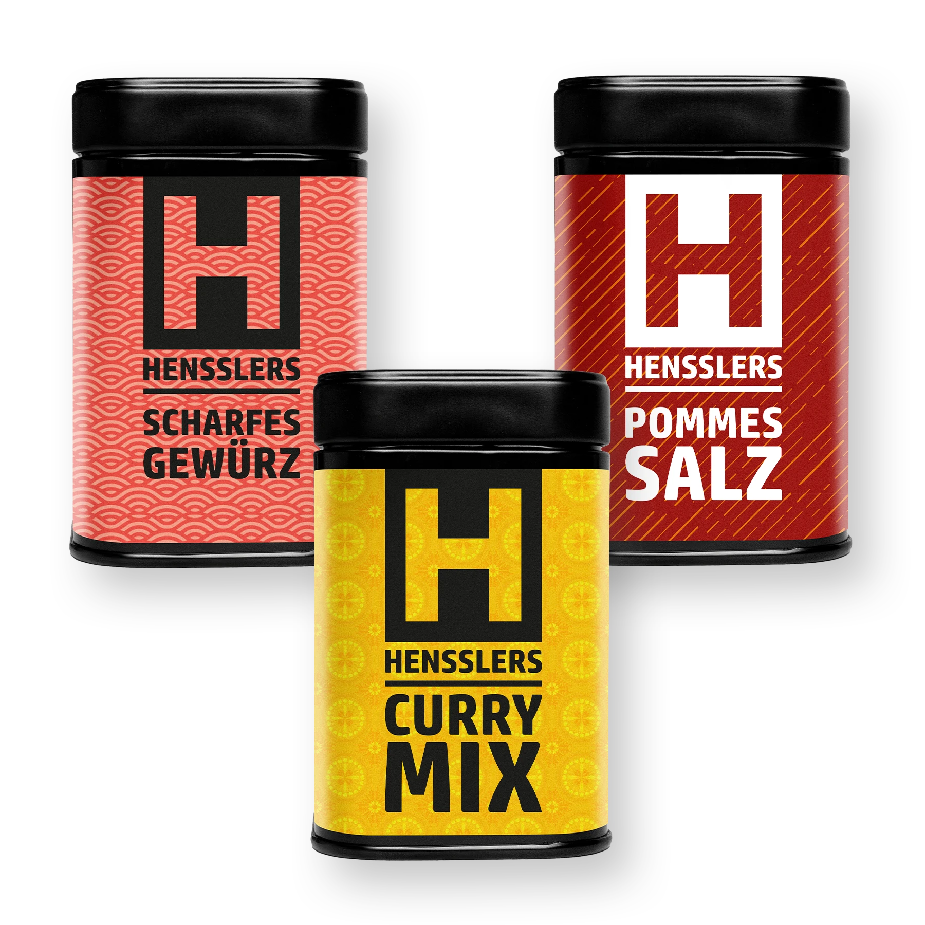 HENSSLERS 3er Currywurst-Starter-Set Gewürze HENSSLERS