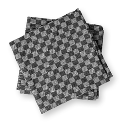 HENSSLERS Grubentuch Set 2er Grau Küchenzubehör HENSSLERS