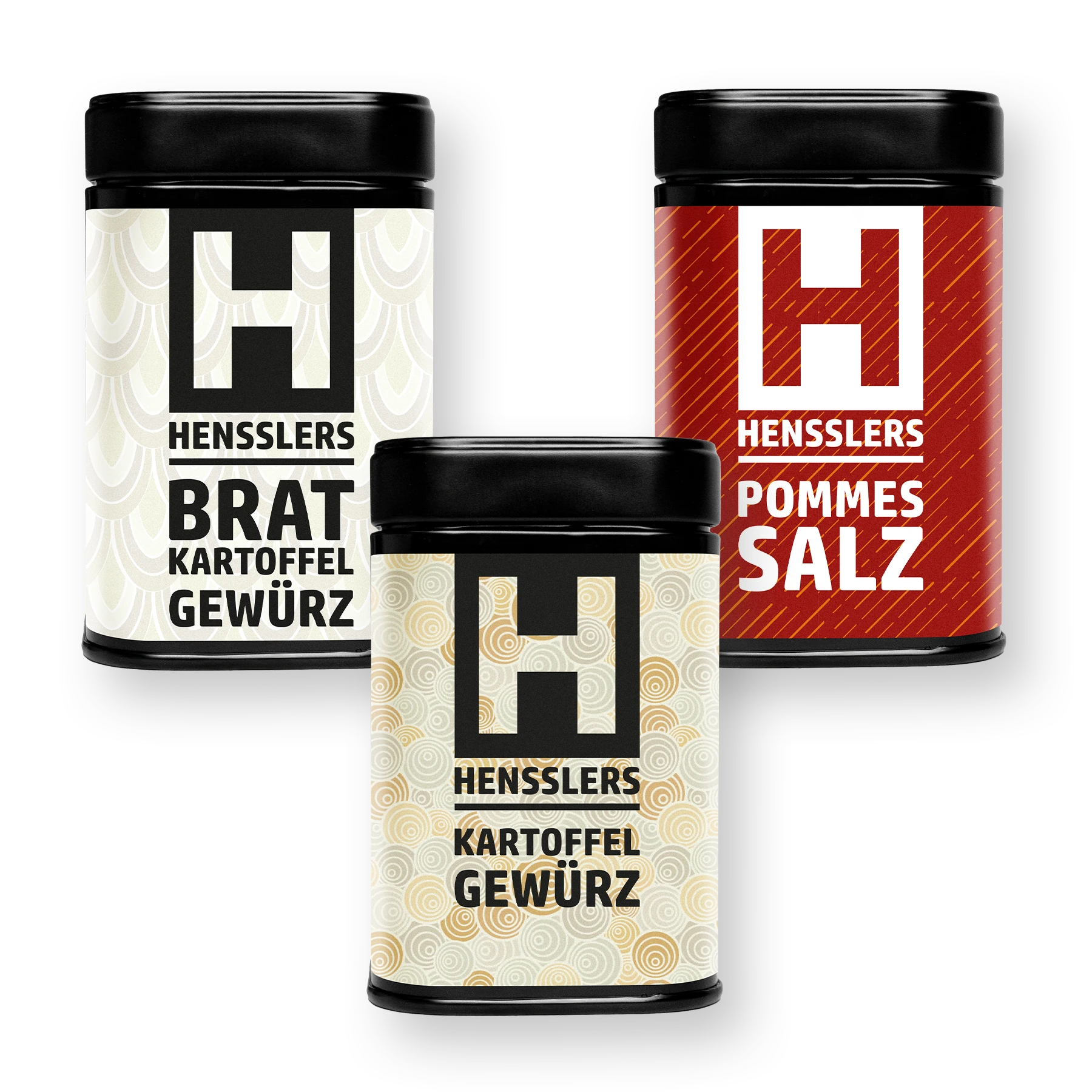 HENSSLERS 3er Kartoffel-Helden Gewürze HENSSLERS