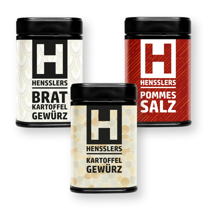 HENSSLERS 3er Kartoffel-Helden Gewürze HENSSLERS