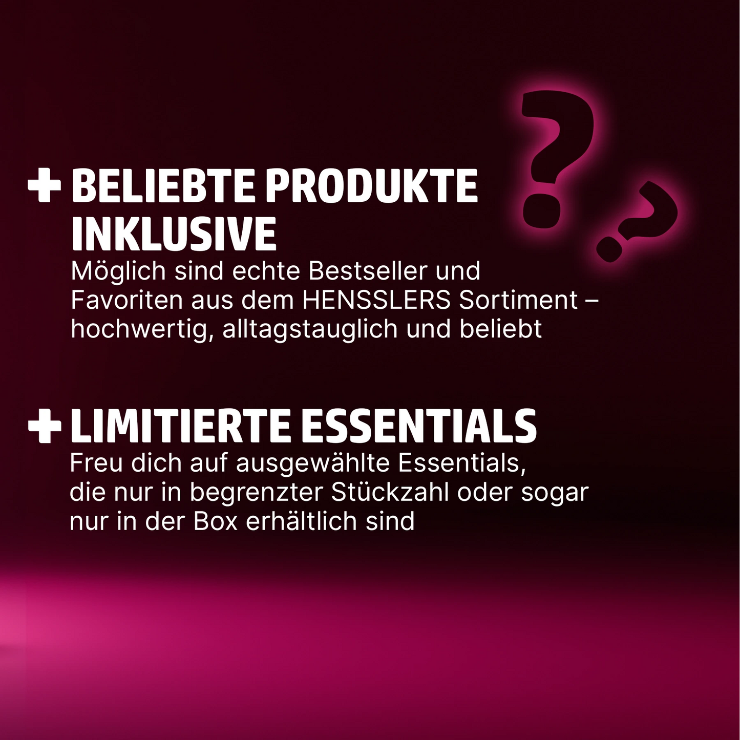 HENSSLERS Mystery Box Bundles HENSSLERS