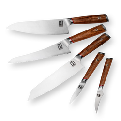 HENSSLERS "scharfe Klinge" 5er-Messer-Set