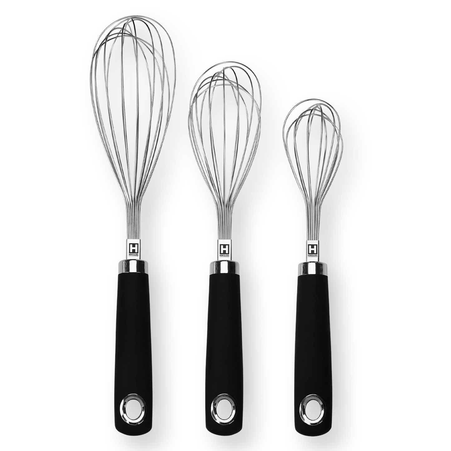 HENSSLERS Schneebesen Set Küchenzubehör HENSSLERS