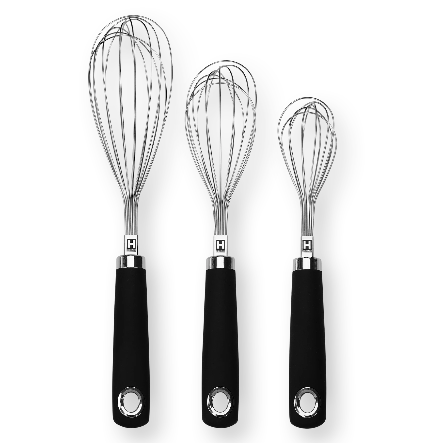 HENSSLERS Schneebesen Set Küchenzubehör HENSSLERS