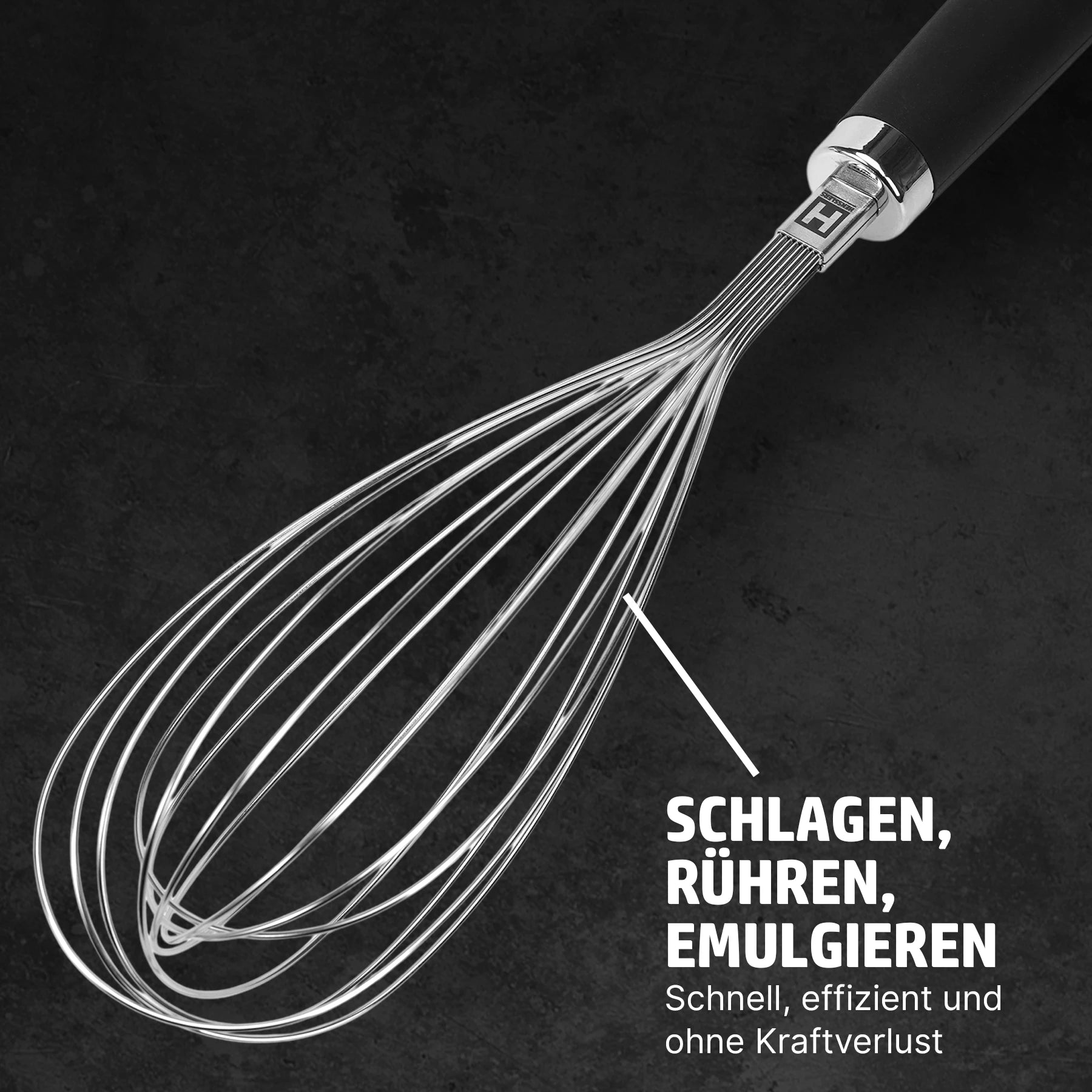 HENSSLERS Schneebesen Set Küchenzubehör HENSSLERS