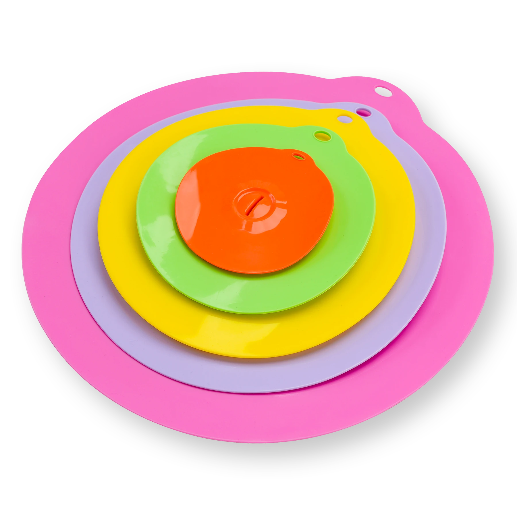 HENSSLERS 5er Silikondeckel Set Küchenzubehör HENSSLERS