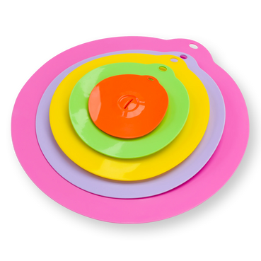 HENSSLERS 5er Silikondeckel Set