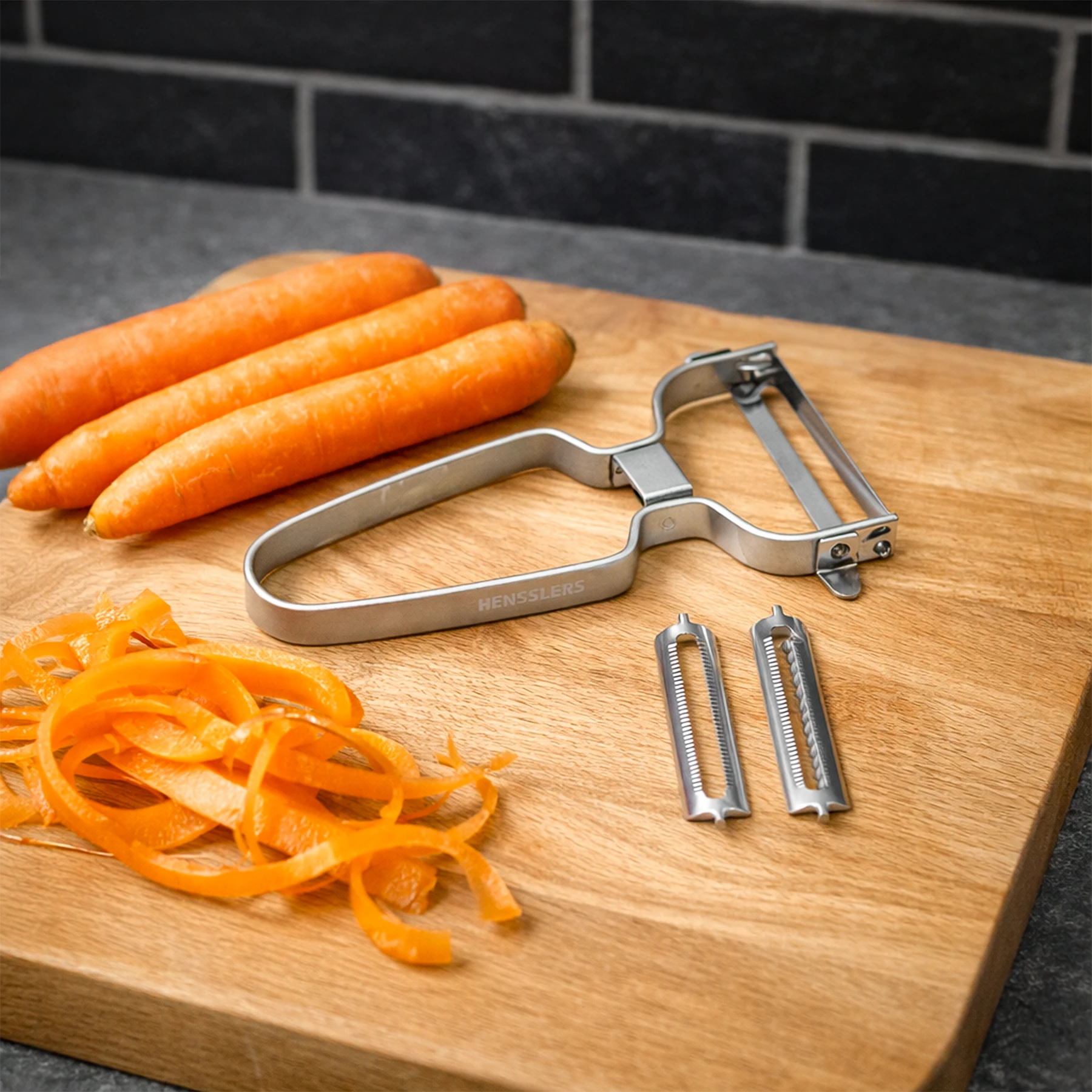 HENSSLERS Sparschäler Küchenzubehör HENSSLERS