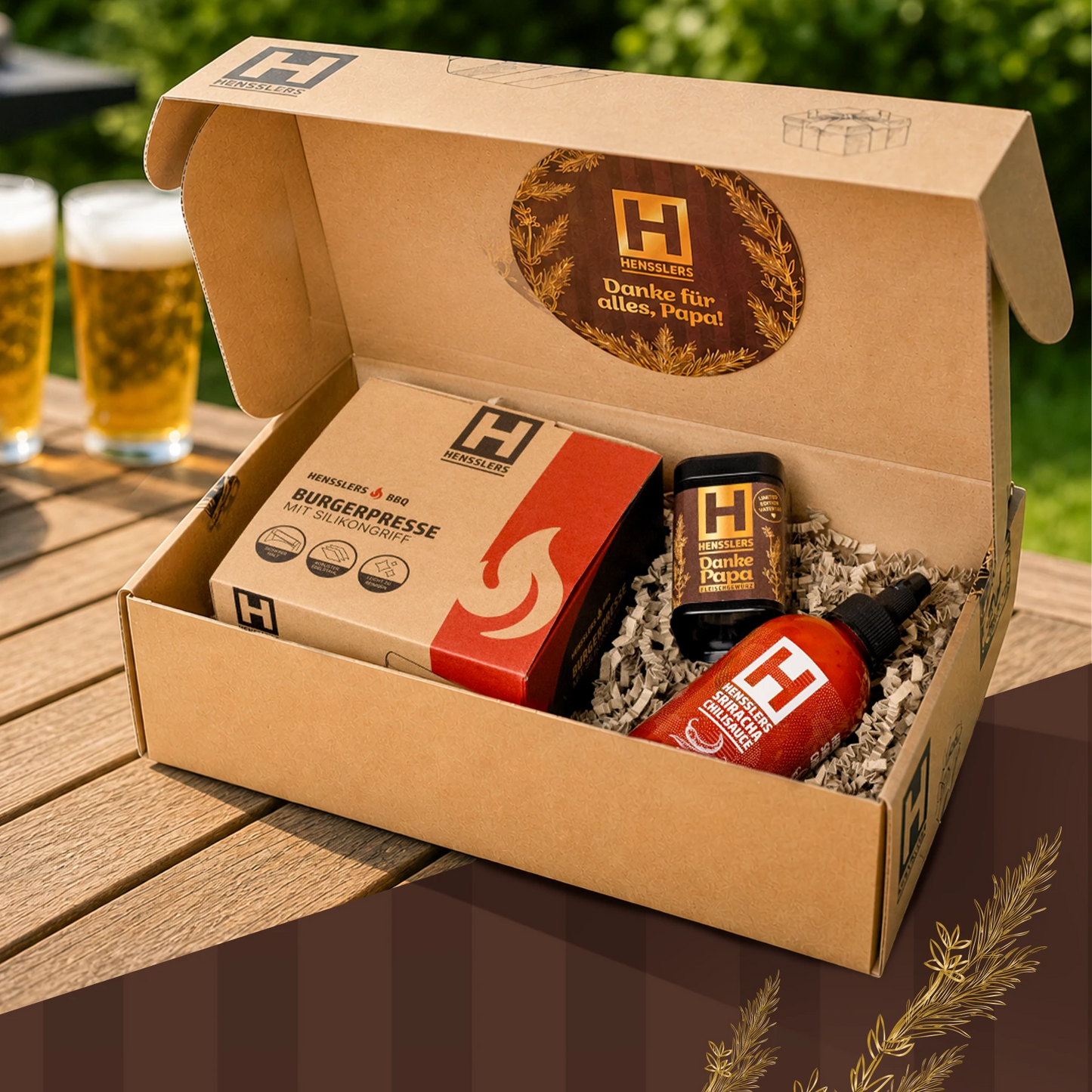 HENSSLERS Danke, Papa-Box Bundles HENSSLERS