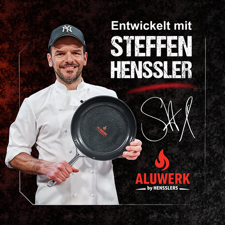 ALUWERK 28cm Pfanne by HENSSLERS