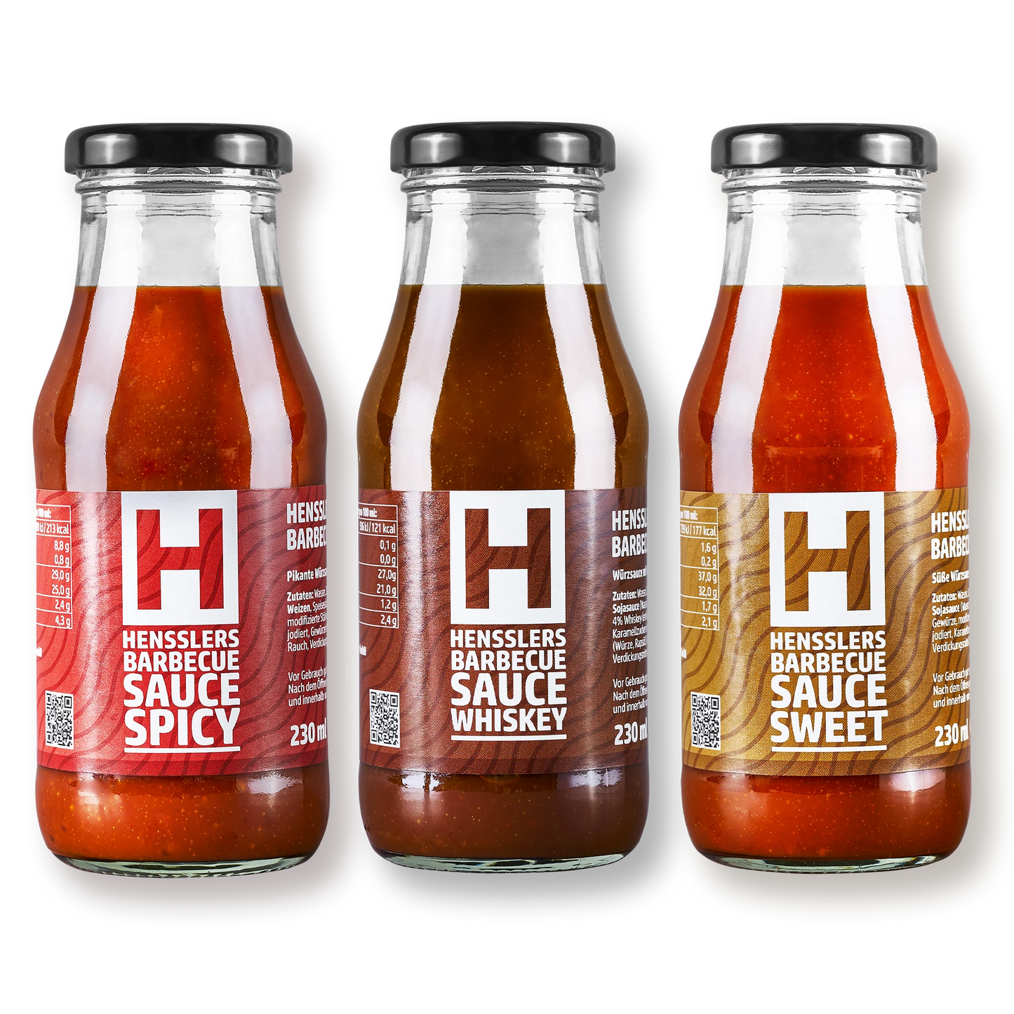 Hensslers BBQ Saucen Set Saucen Hensslers