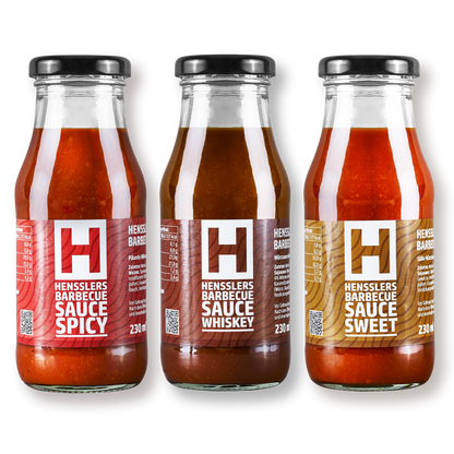 Hensslers BBQ Saucen Set Saucen Hensslers