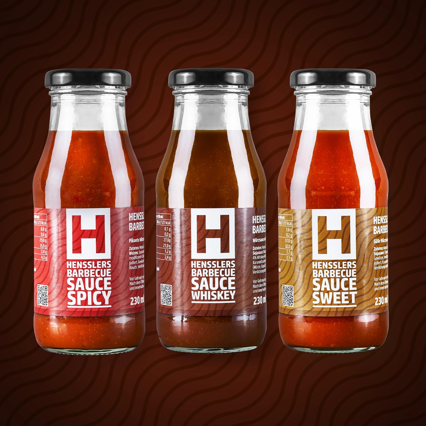 Hensslers BBQ Saucen Set Saucen Hensslers