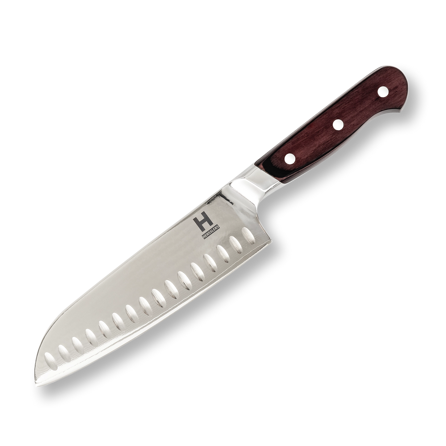 Hensslers Damast Santoku Messer online kaufen