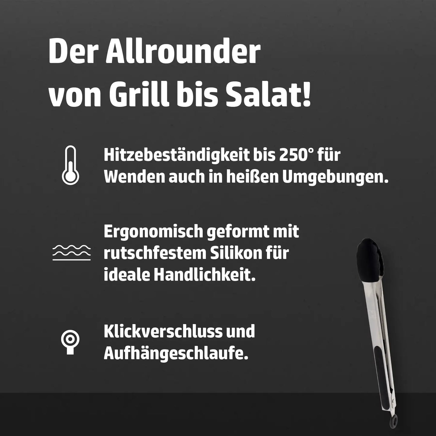 Hensslers Grillzange Groß