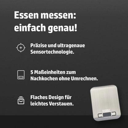 HENSSLERS Küchenwaage Küchenzubehör Hensslers